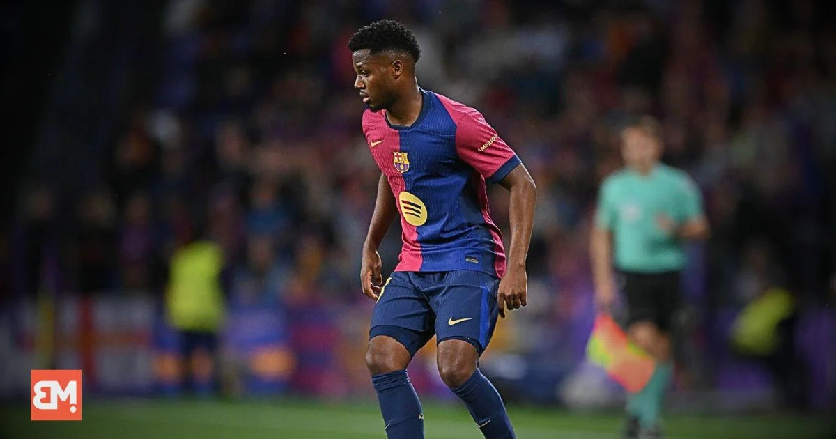 Ansu Fati is ready to move on.